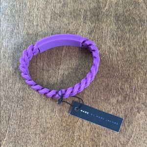 Marc by Marc Jacobs Vibrant Purple Braided Bracelet